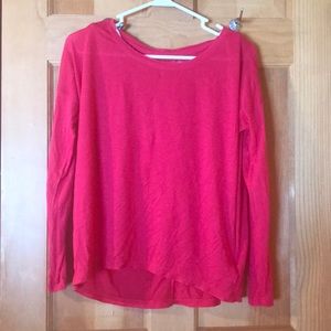 Hot pink aerie long sleeve top